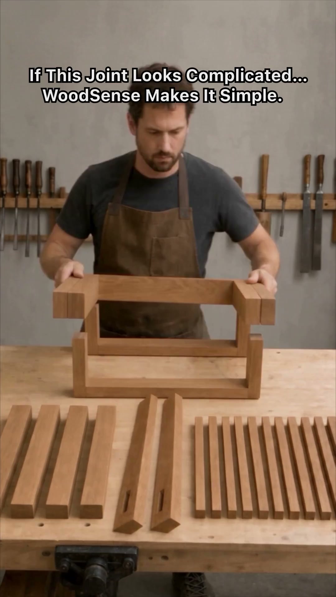 WoodSense Facebook ad: Become a woodworking expert