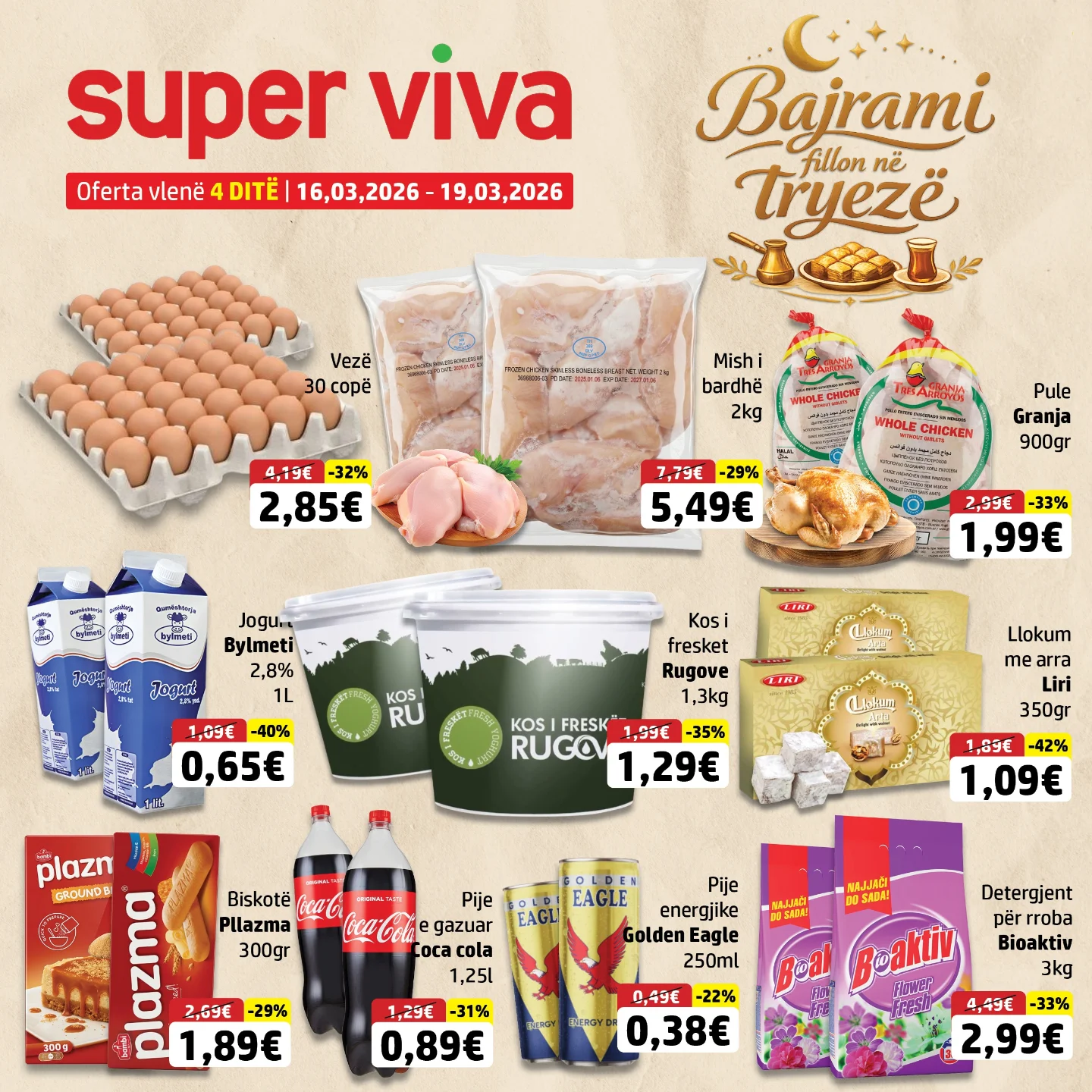 Super Viva Facebook ad