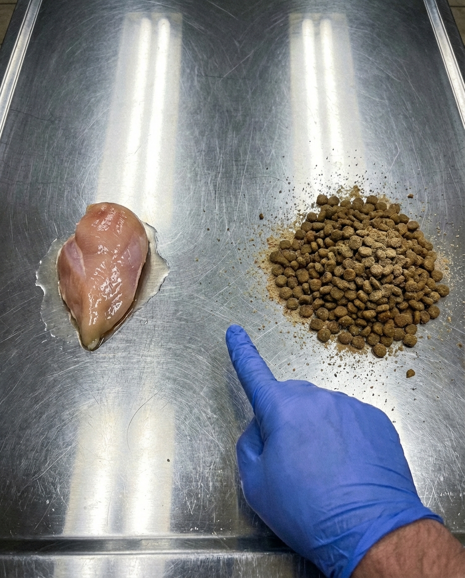 Dr Marie C. Facebook ad: Croquettes: ce que votre véto voit