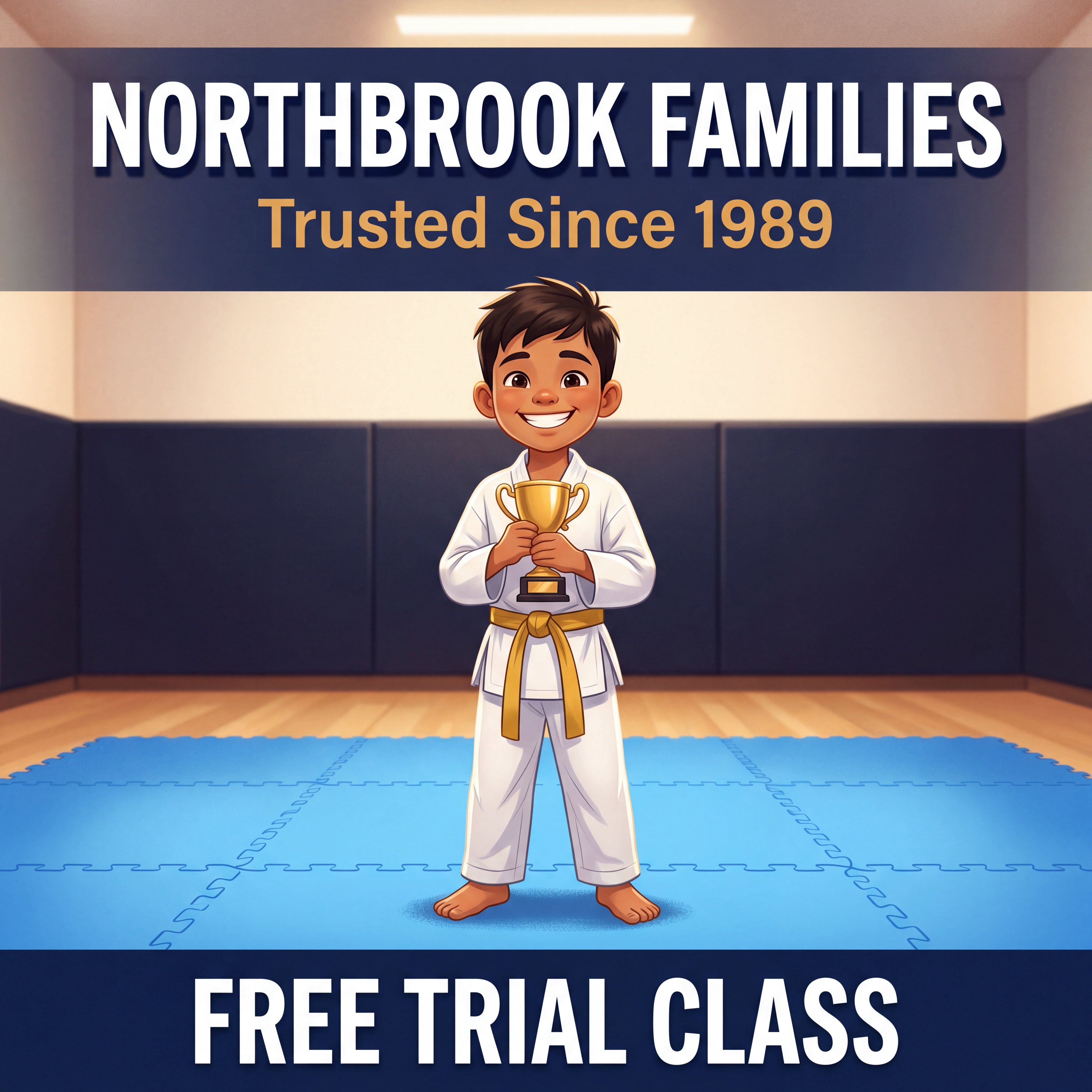 Northbrook's Best Martial Arts Program Facebook ad