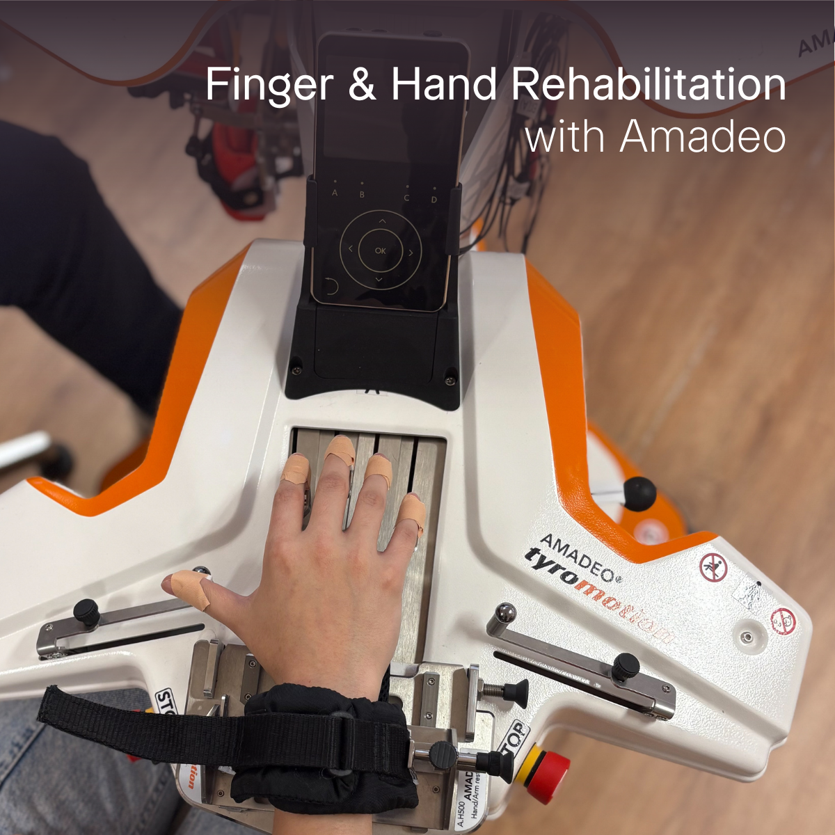 Tyromotion Advanced Rehabilitation Technology Facebook ad: One system. Every therapy need.