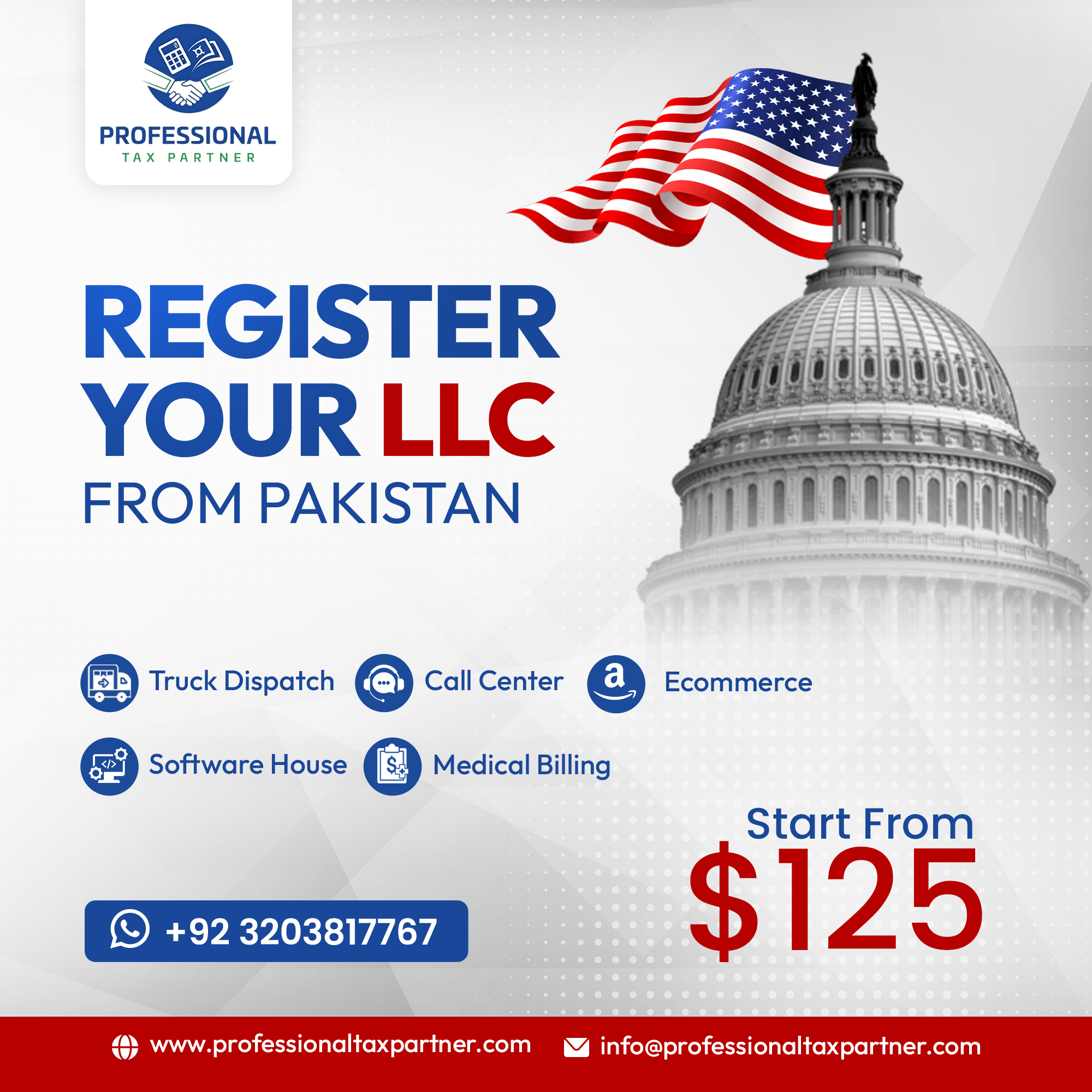 Professional Tax partner & Consultant Facebook ad