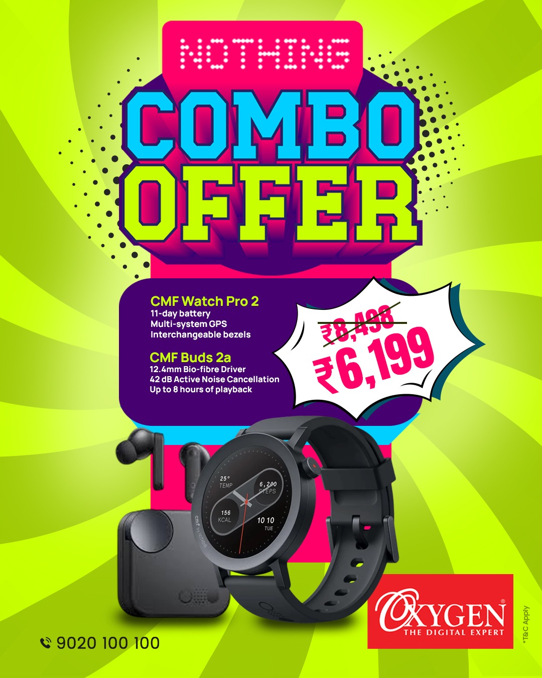 Oxygen Offers Facebook ad: ₹8,498 രൂപ വിലമതിക്കുന്ന Nothing CMF Pro 2 +…
