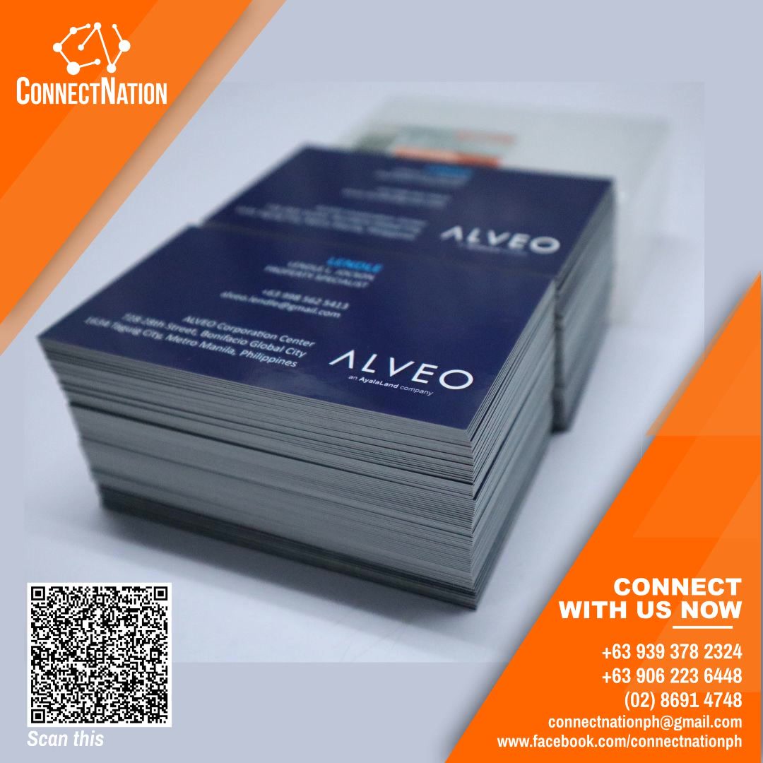 ConnectNation Facebook ad: Business Cards / Calling Cards / Loyalty Cards