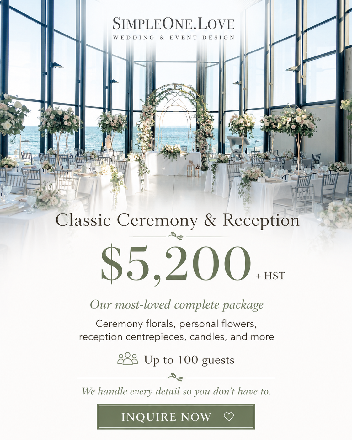SimpleOne.Love Studio Facebook ad: Imagine Your Dream Wedding