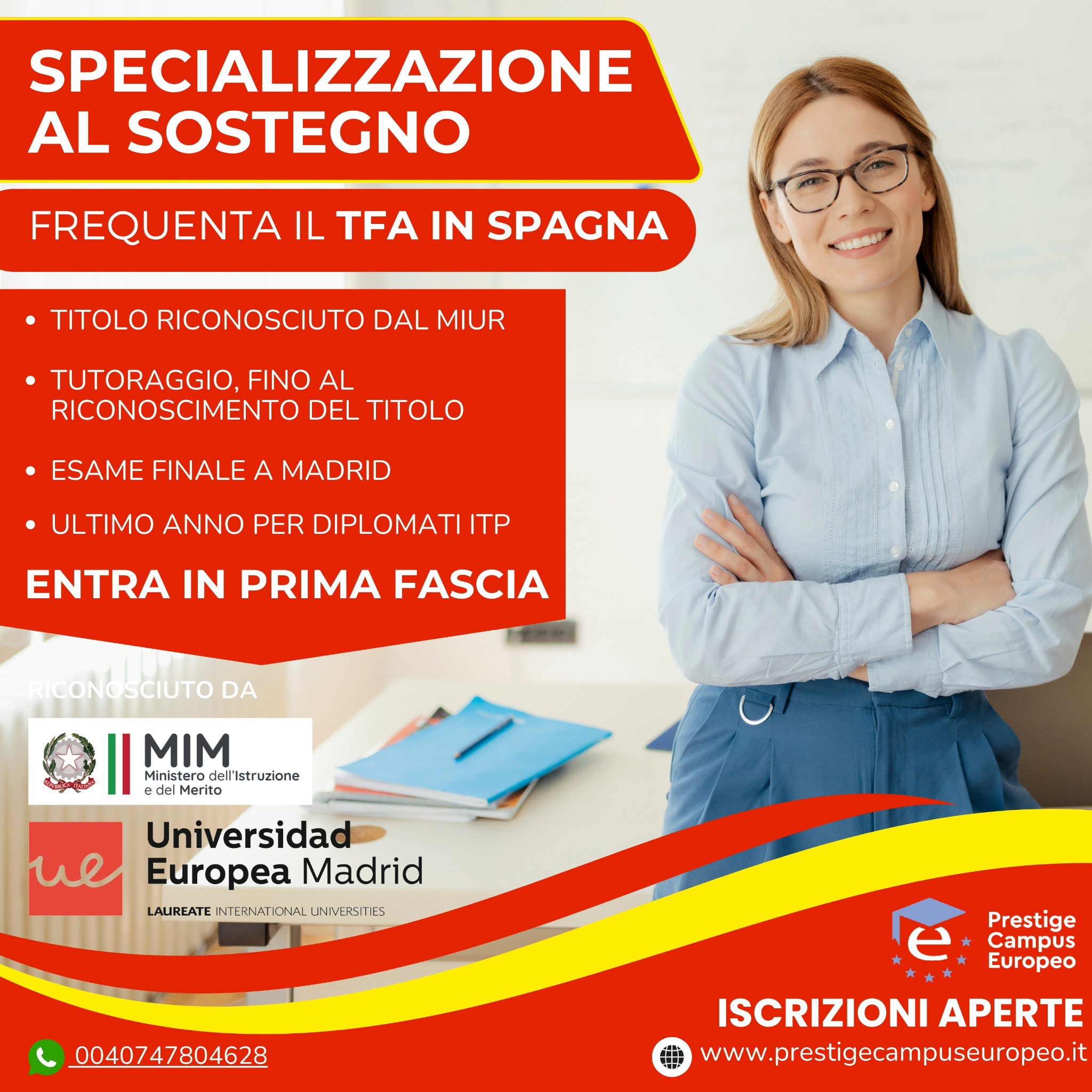 Prestige Campus Europeo Facebook ad