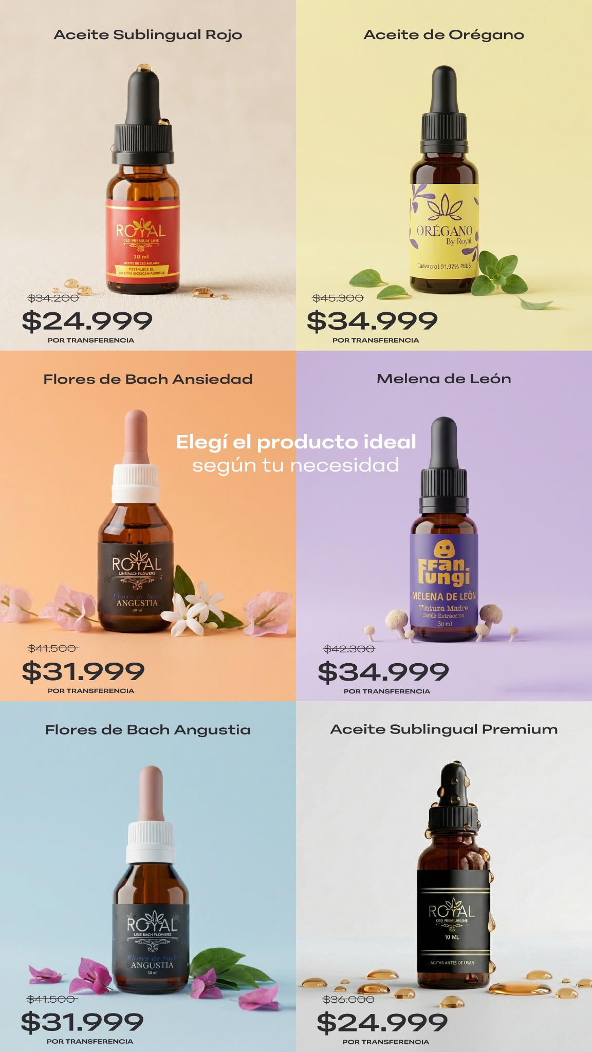 Aceites Naturales Royal Facebook ad