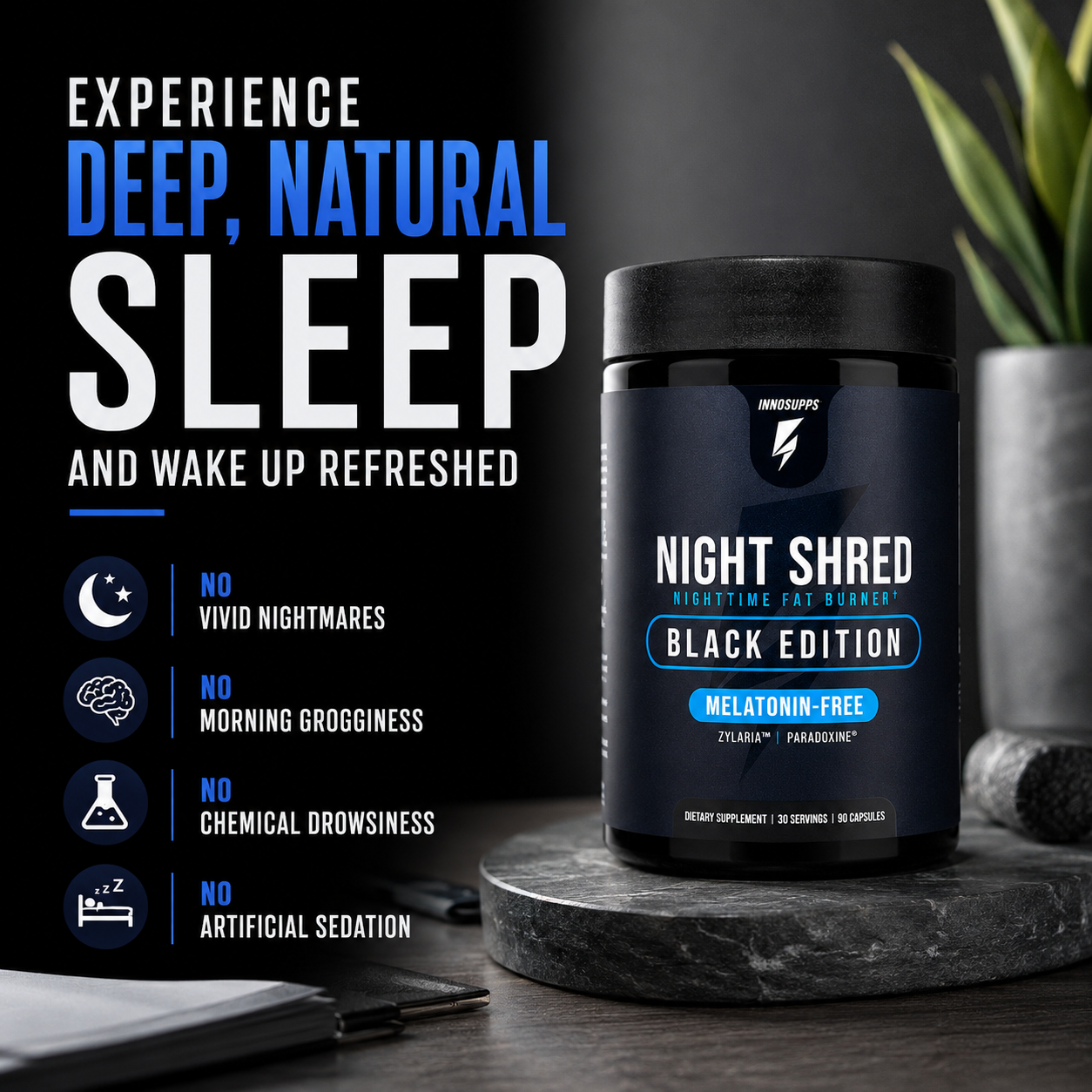 Inno Supps Night Shred Facebook ad