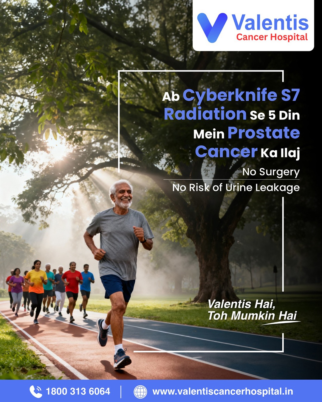 Valentis Cancer Hospital, Meerut Facebook ad from Mar 6, 2026