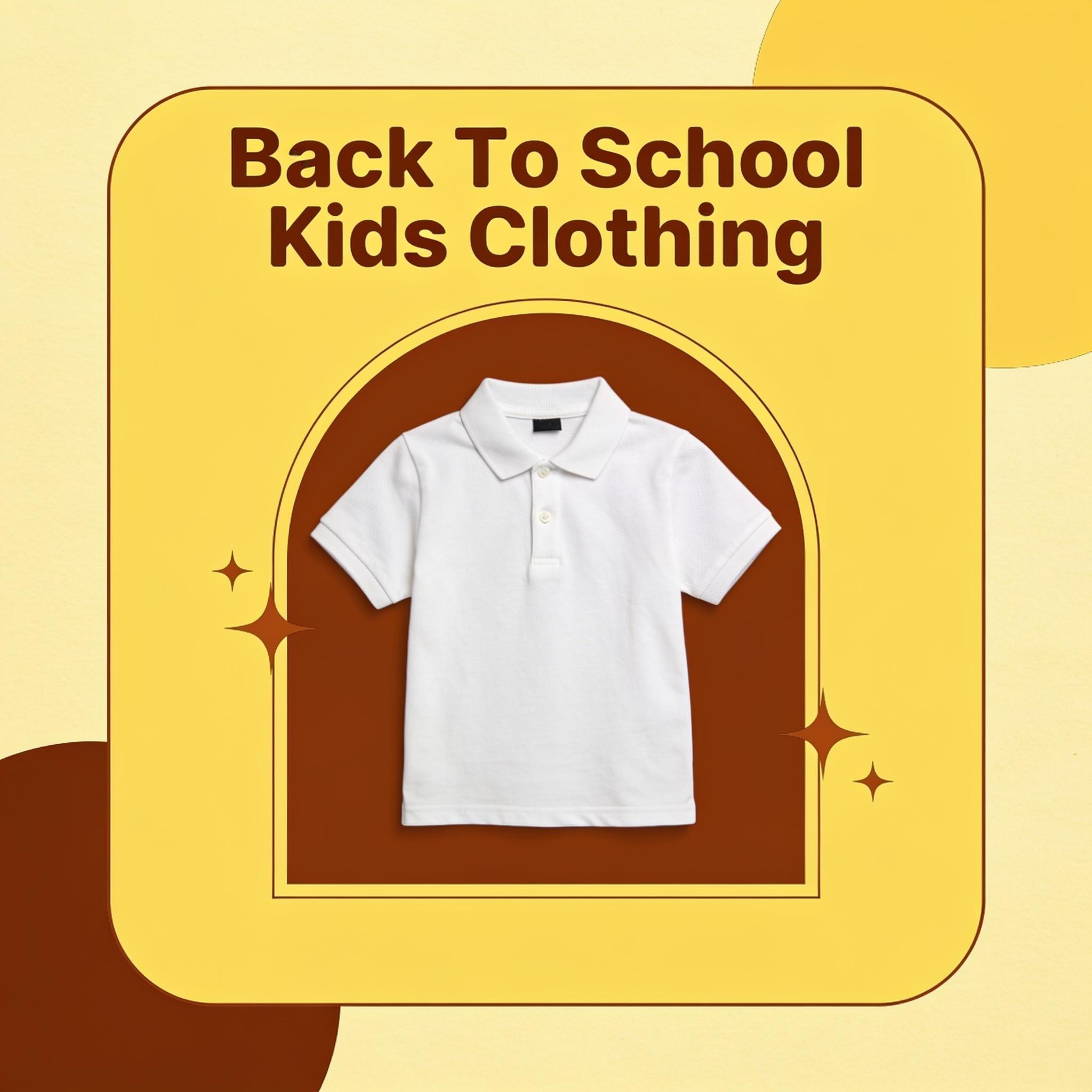 Quick Note Central Facebook ad: Back To School Kids Clothing!