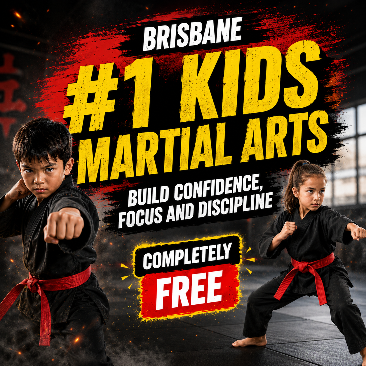 Focus Martial Arts Facebook ad