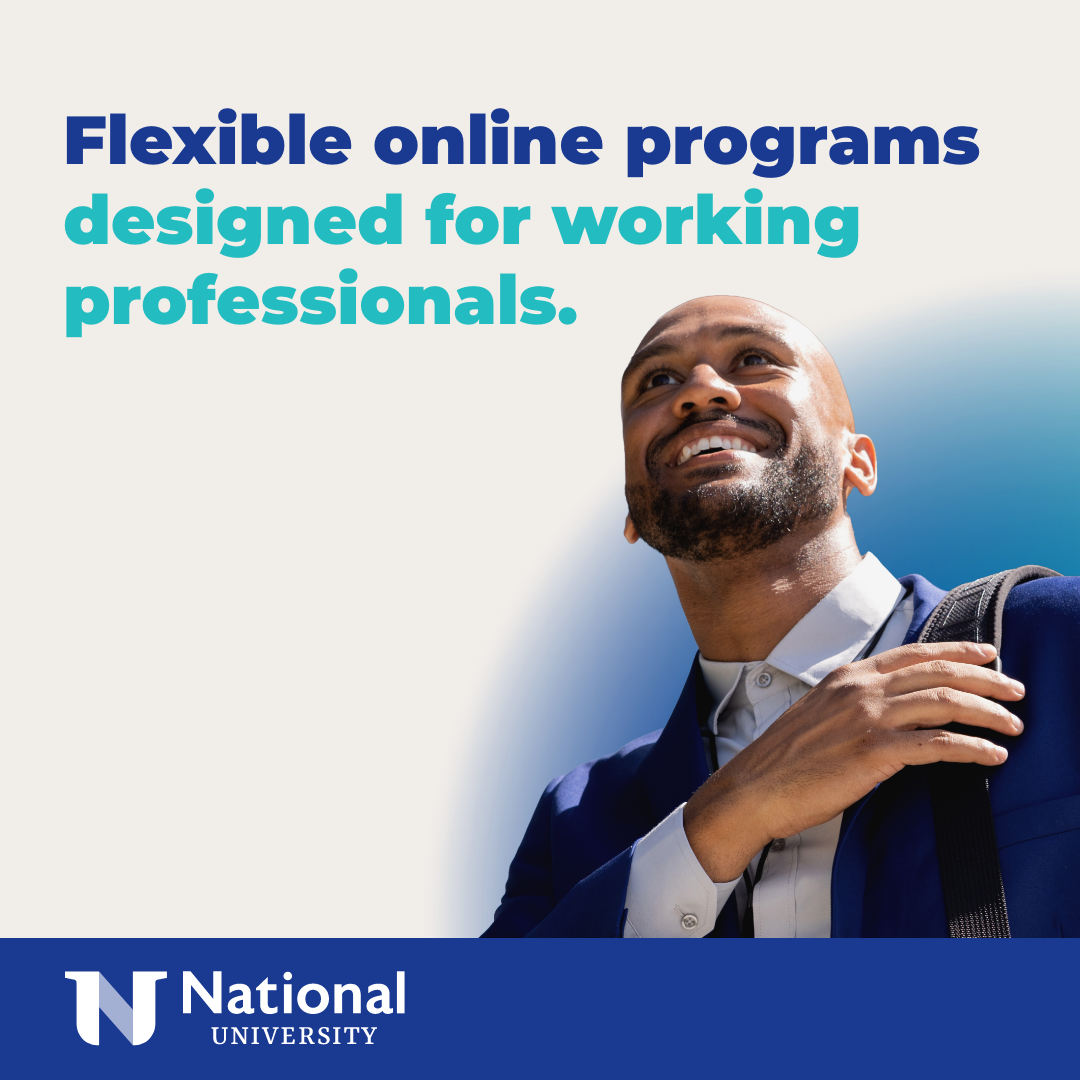 National University Facebook ad