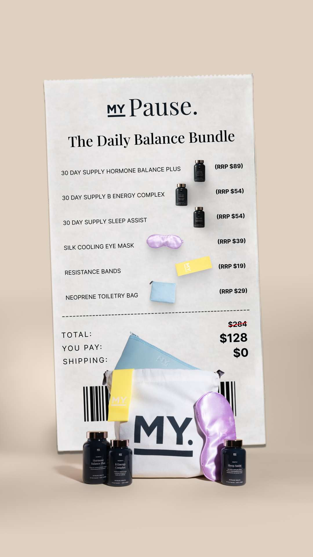MyPause Health Facebook ad