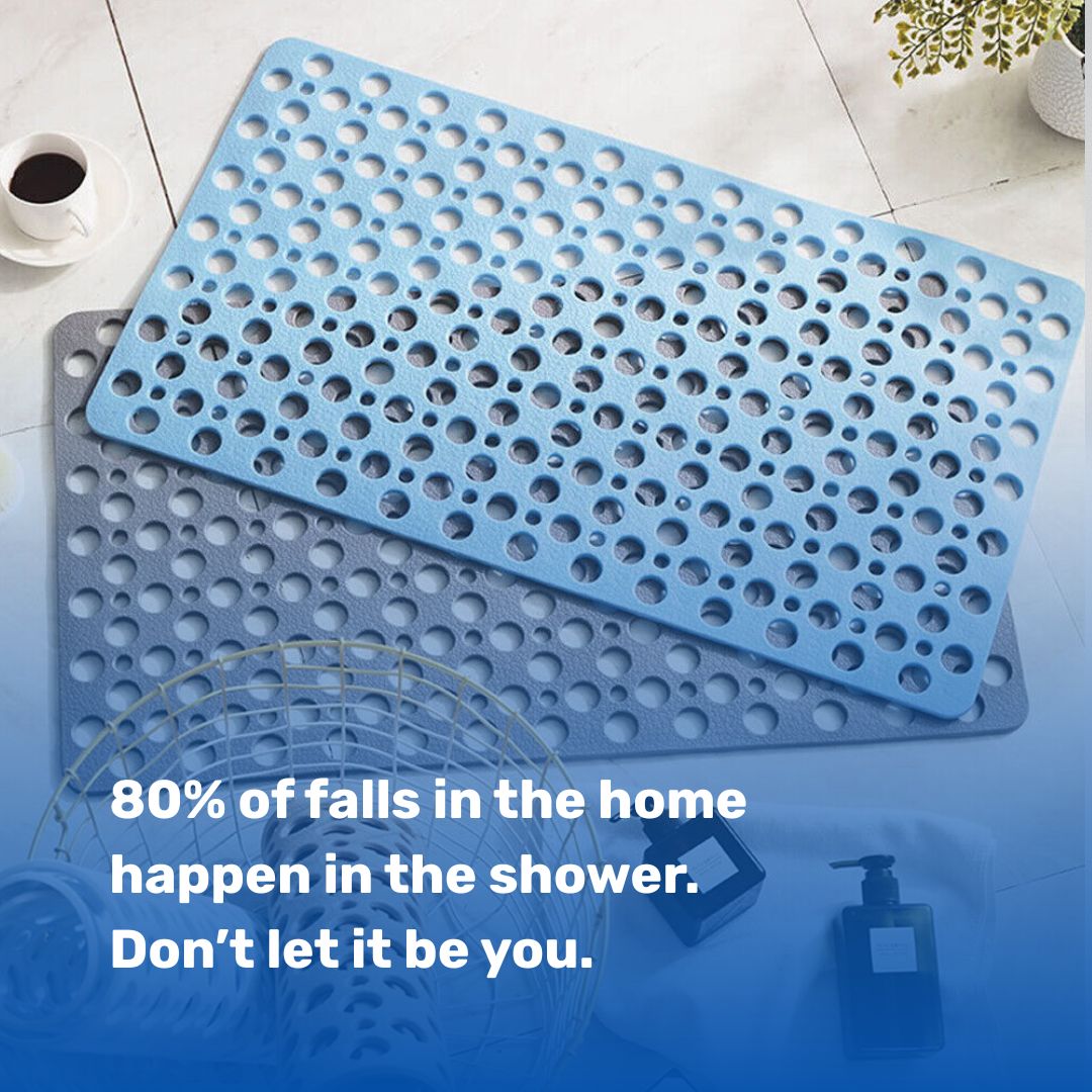OzBath Facebook ad: A safer, steadier shower-instantly.