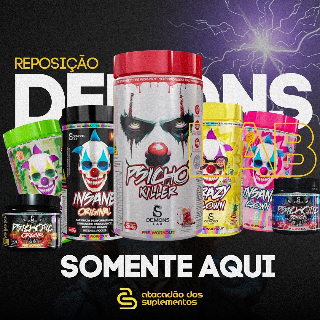 Atacadão dos Suplementos Facebook ad: REPOSIÇÃO demonslab AQUI NO ATACADÃO!