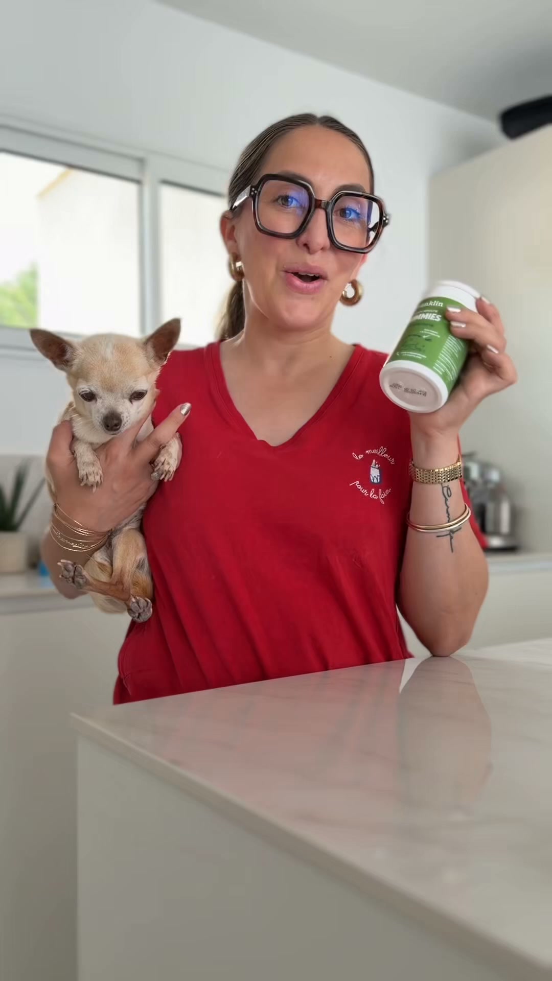 Franklin Pet Food Facebook ad: Des articulations souples et solides