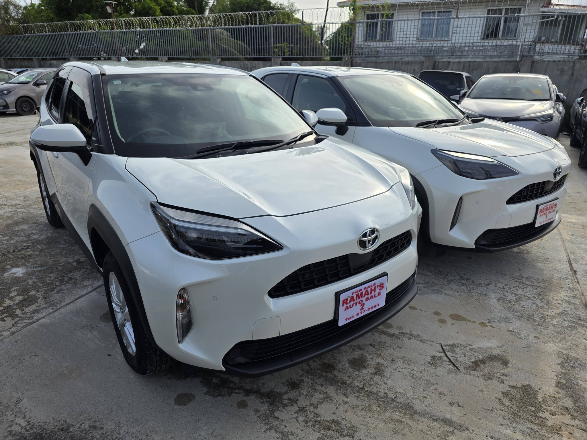 Ramah's Auto Sale Facebook ad: NEW ARRIVAL! 2020 AND 2021 TOYOTA YARIS CROSS.