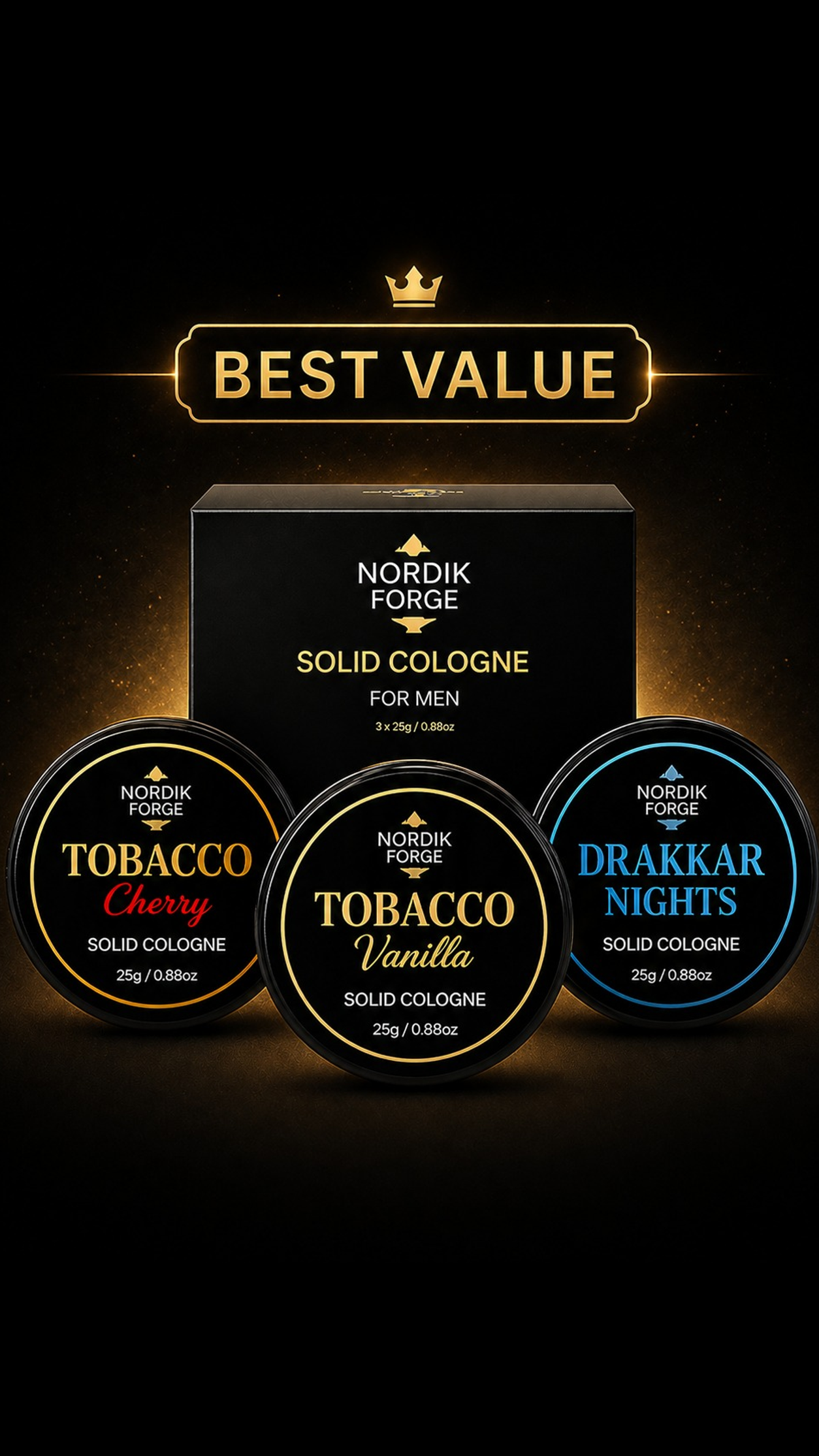 Nordik Forge Facebook ad: No Sprays, No Leaks, Just Freshness