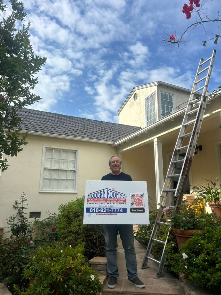 Modern Roofing Facebook ad