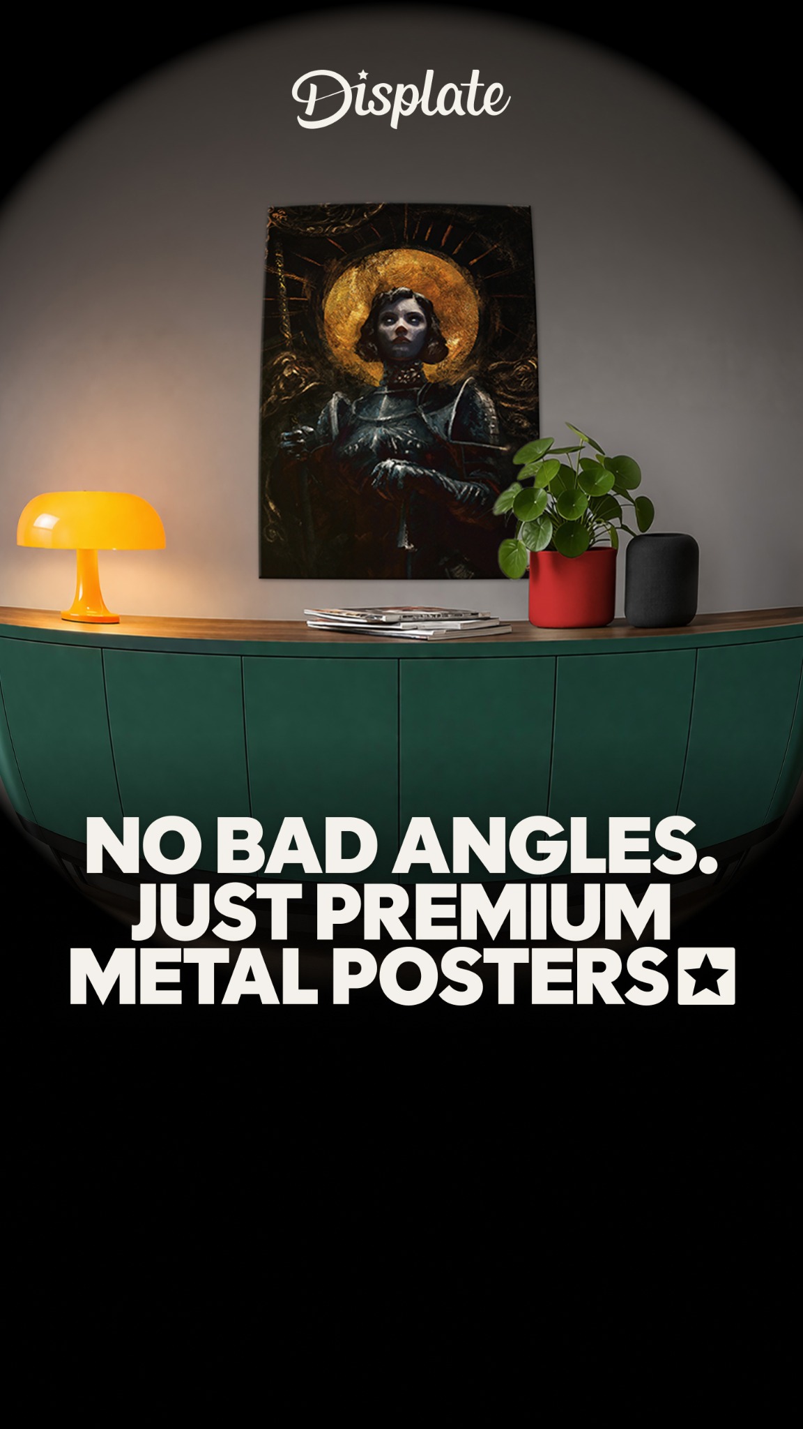 Displate Facebook ad