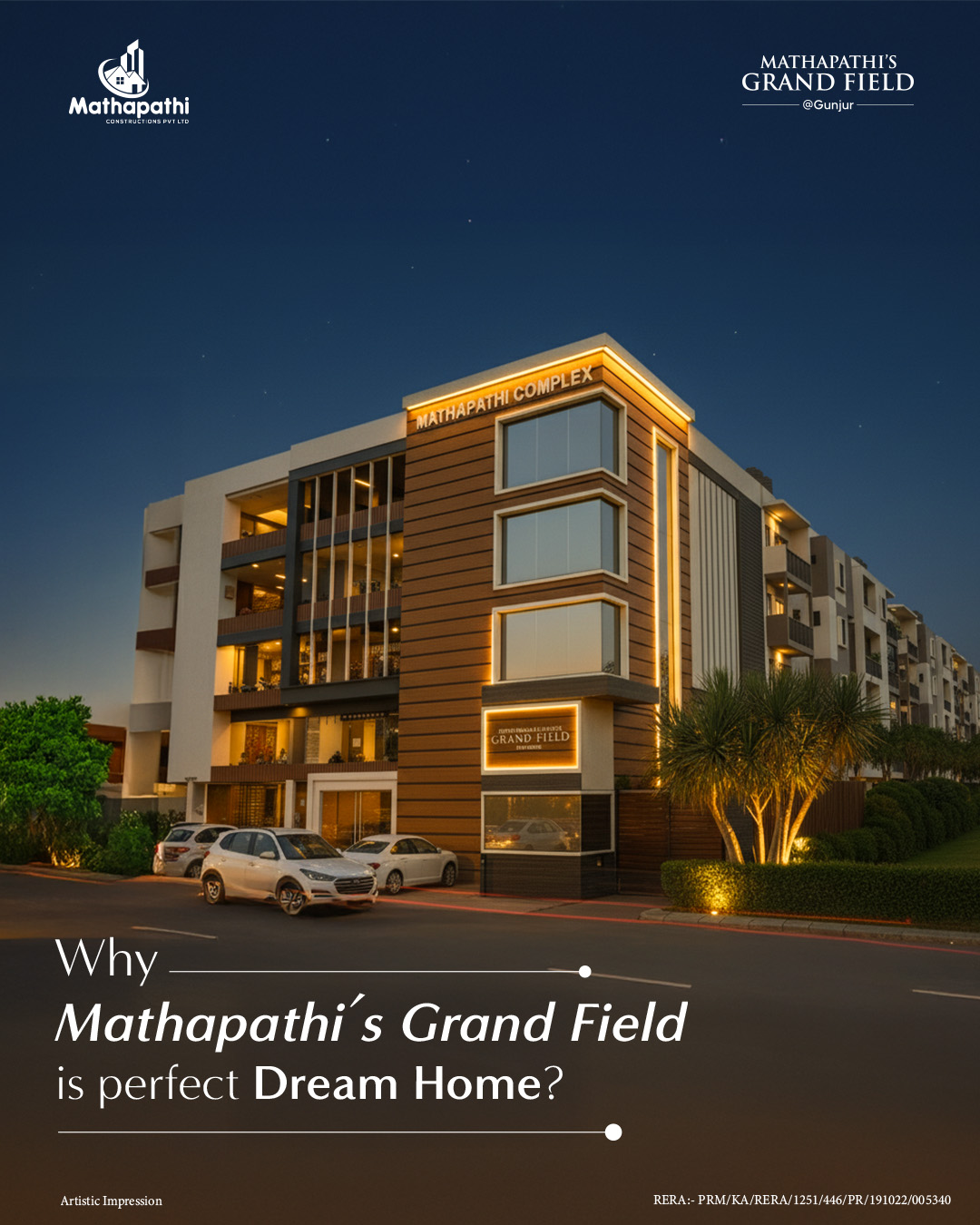 Mathapathi Constructions Facebook ad: Mathapathi Constructions Pvt.