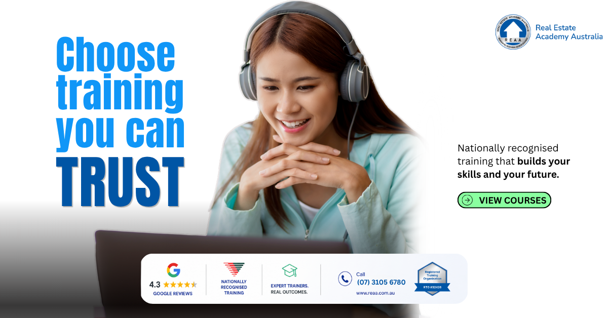 Real Estate Academy Australia - RTO 32426 Facebook ad