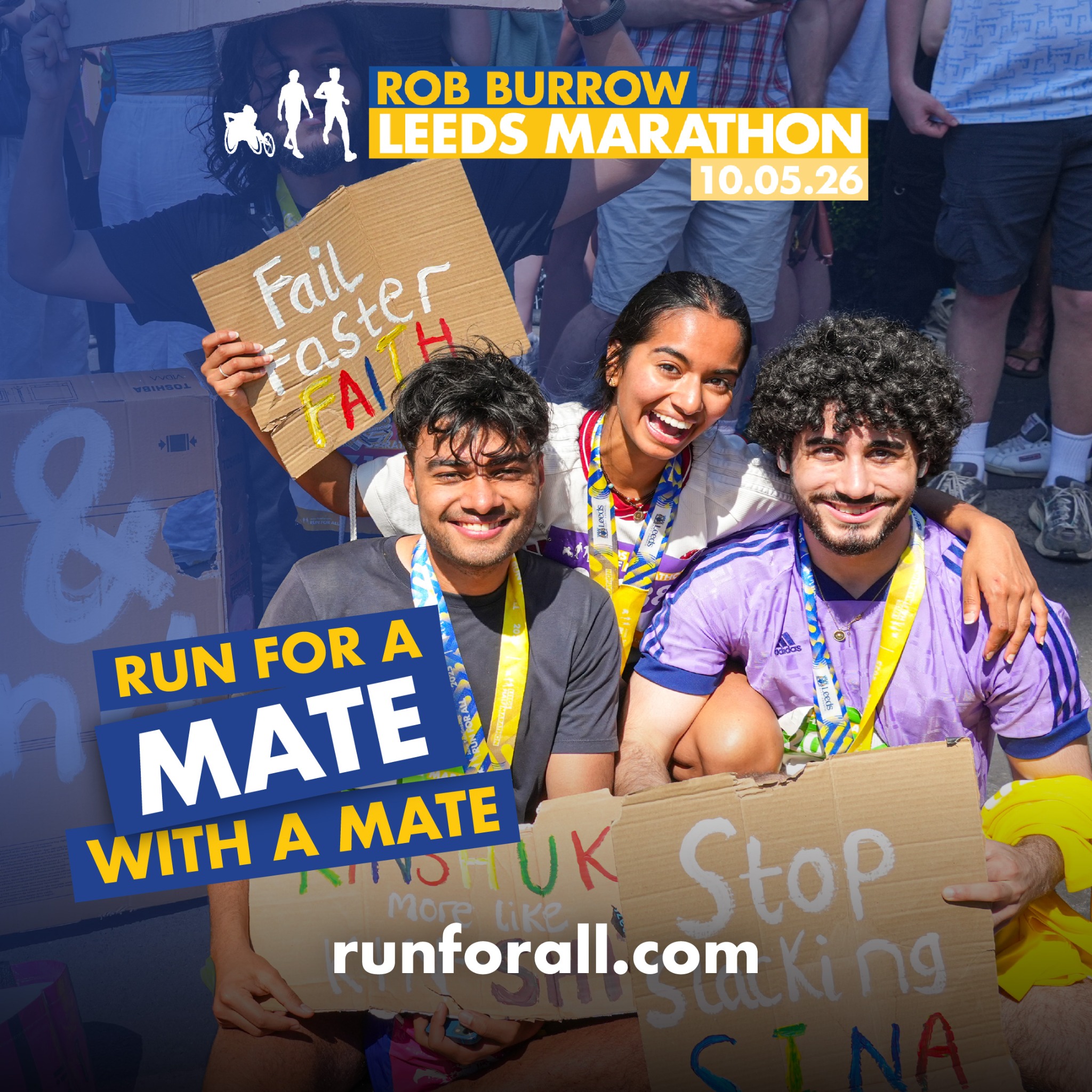 Jane Tomlinson's Run For All Facebook ad