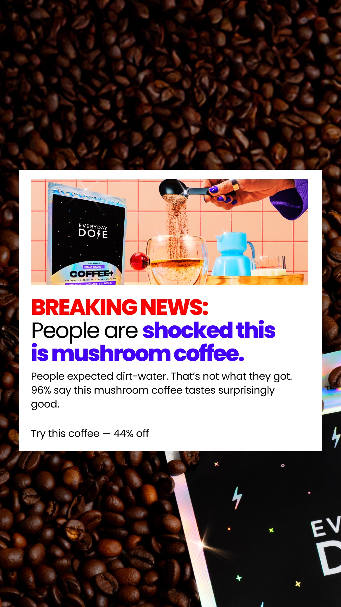 Everyday Dose Facebook ad