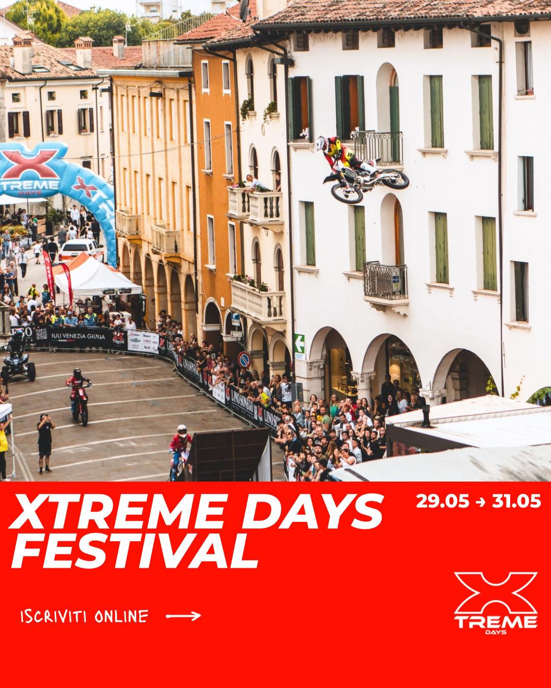 Xtreme Days Festival Facebook ad: Dal 29 al 31 maggio 2026 torna l'Xtreme…