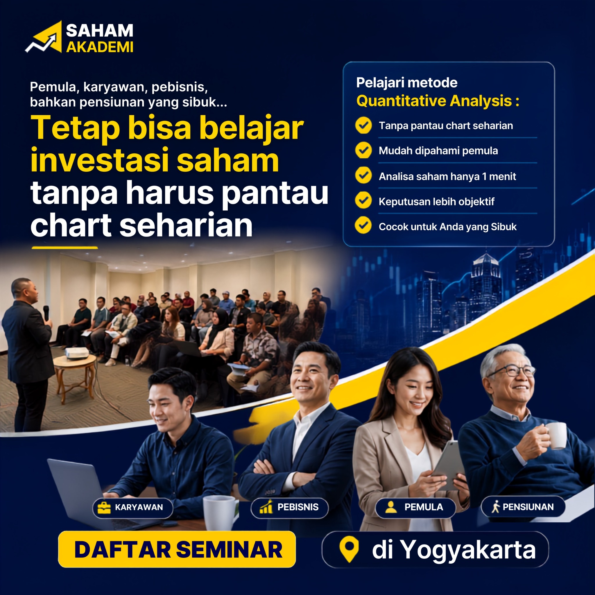 Saham Akademi Indonesia Facebook ad