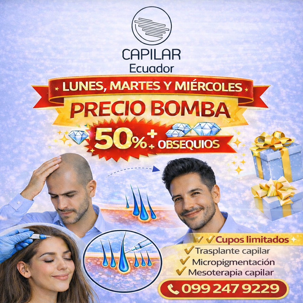 Capilar Ecuador Facebook ad from Mar 10, 2026