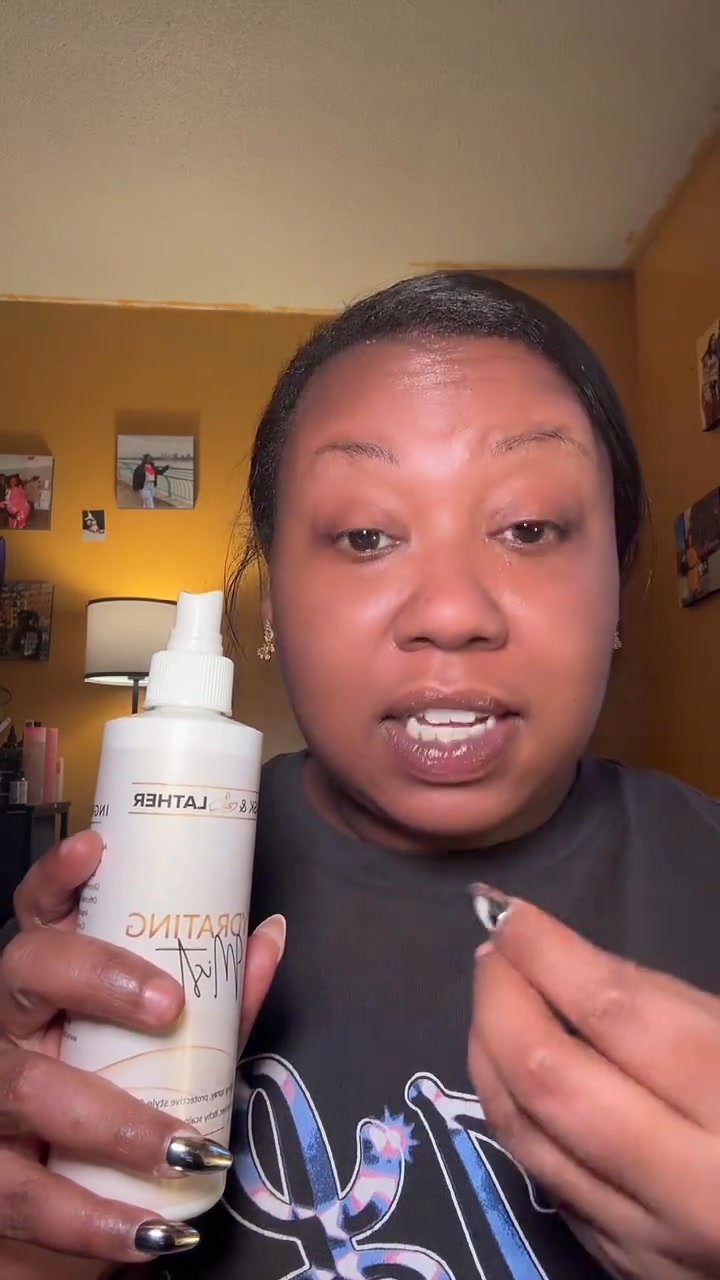 Bask & Lather Co Facebook ad: Healthy Hair Starts Here!