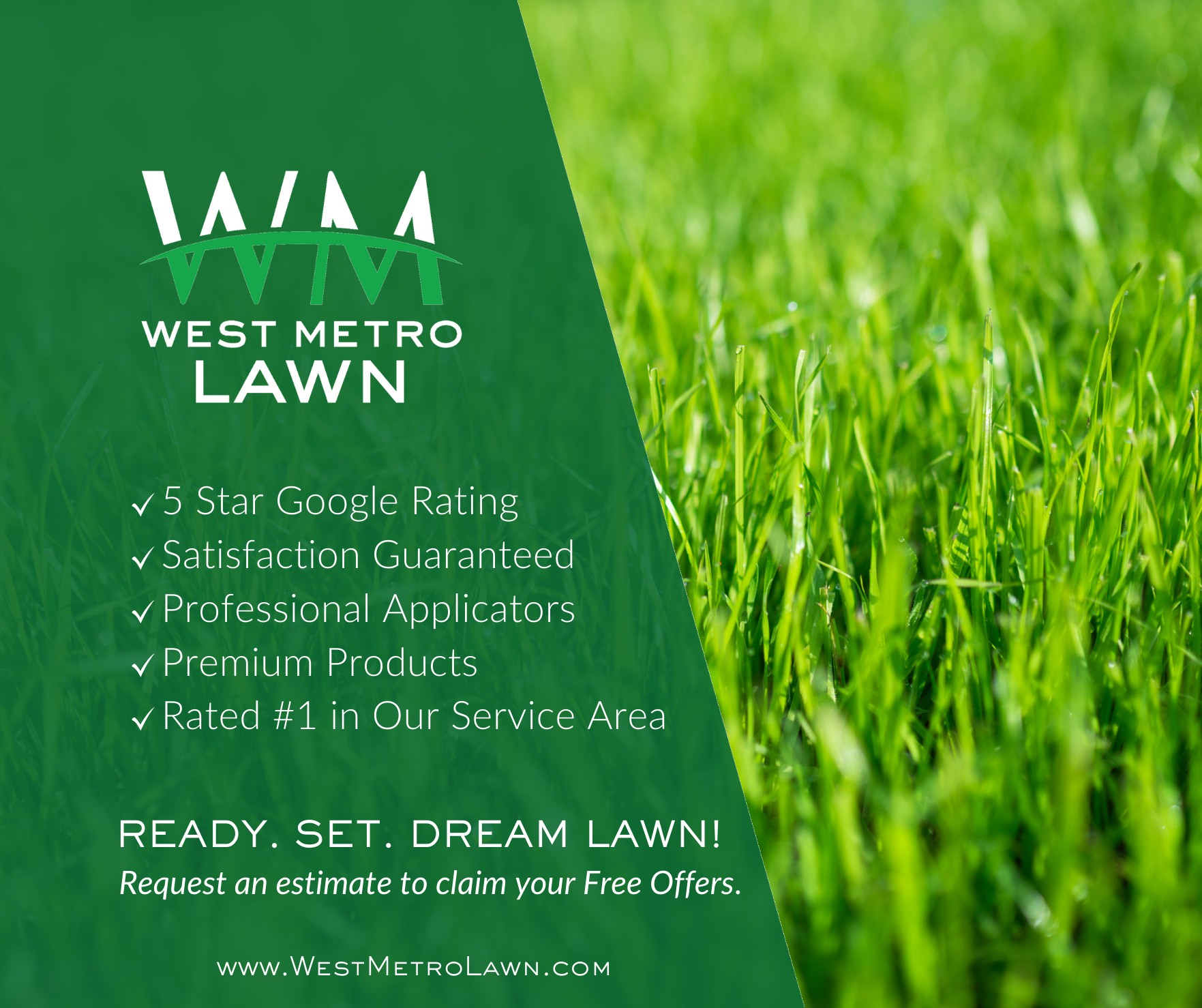 West Metro Lawn & Snow Facebook ad: Lawn Care in Plymouth, Maple Grove, Corcoran, Medina, MN