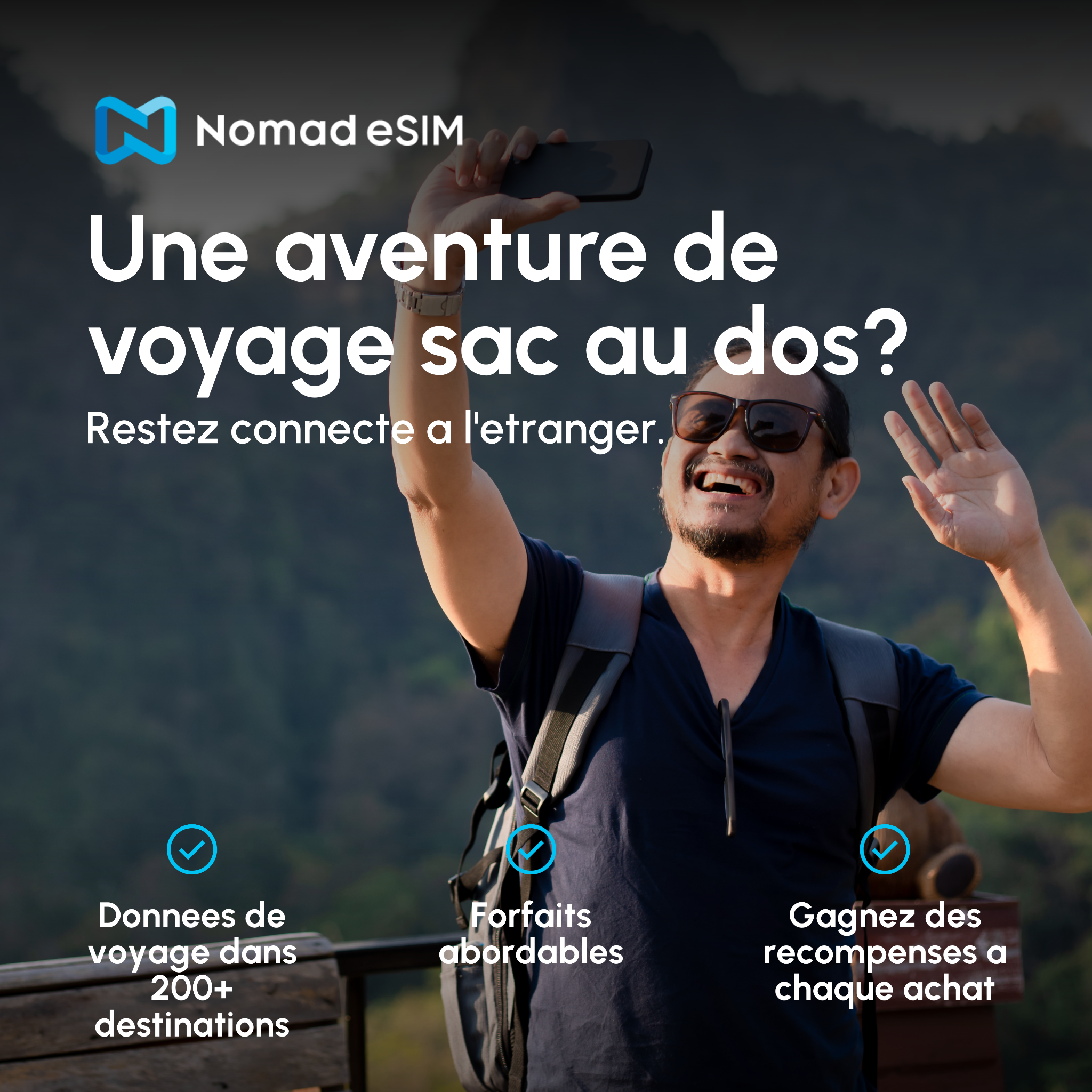 Nomad Esim Facebook ad