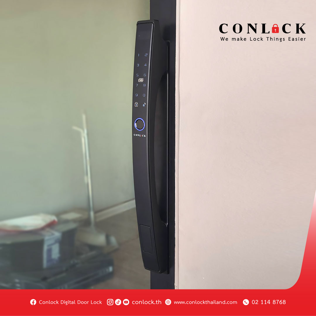 Conlock Digital Door Lock : คอนล็อค กลอนประตูดิจิตอล Facebook ad