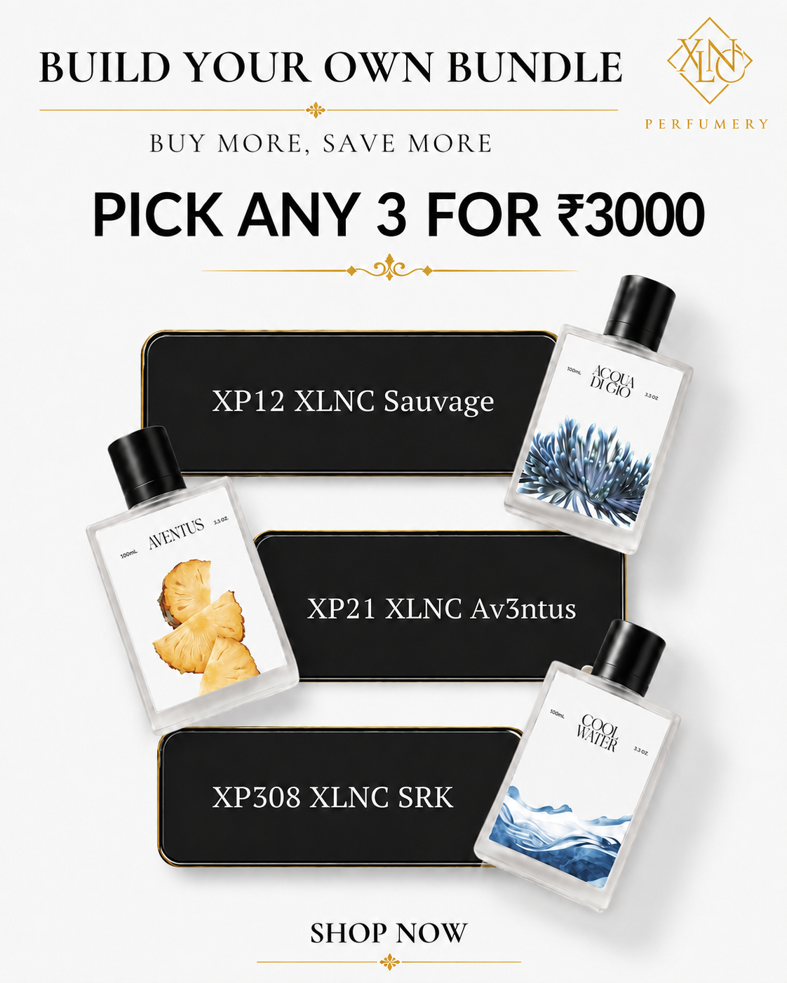 XLNC Perfumery Facebook ad