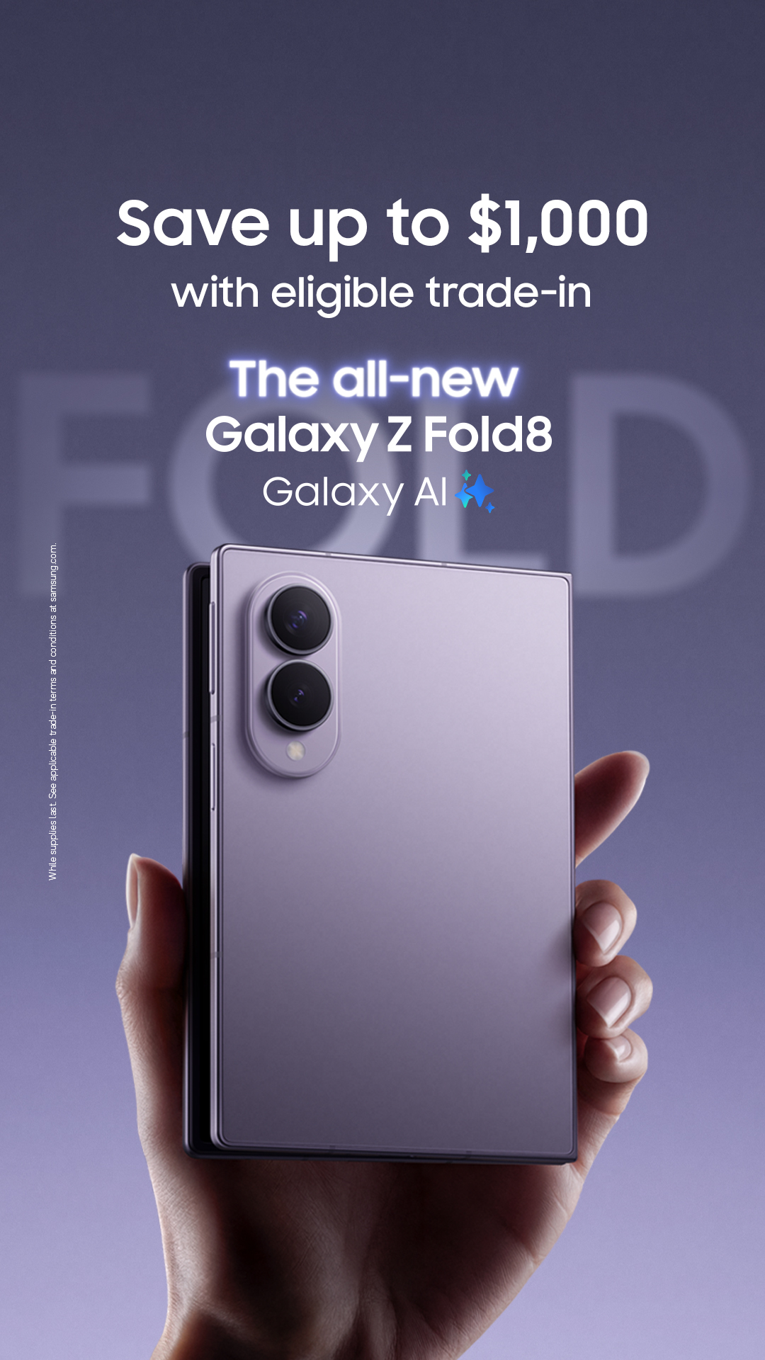 Samsung Facebook ad