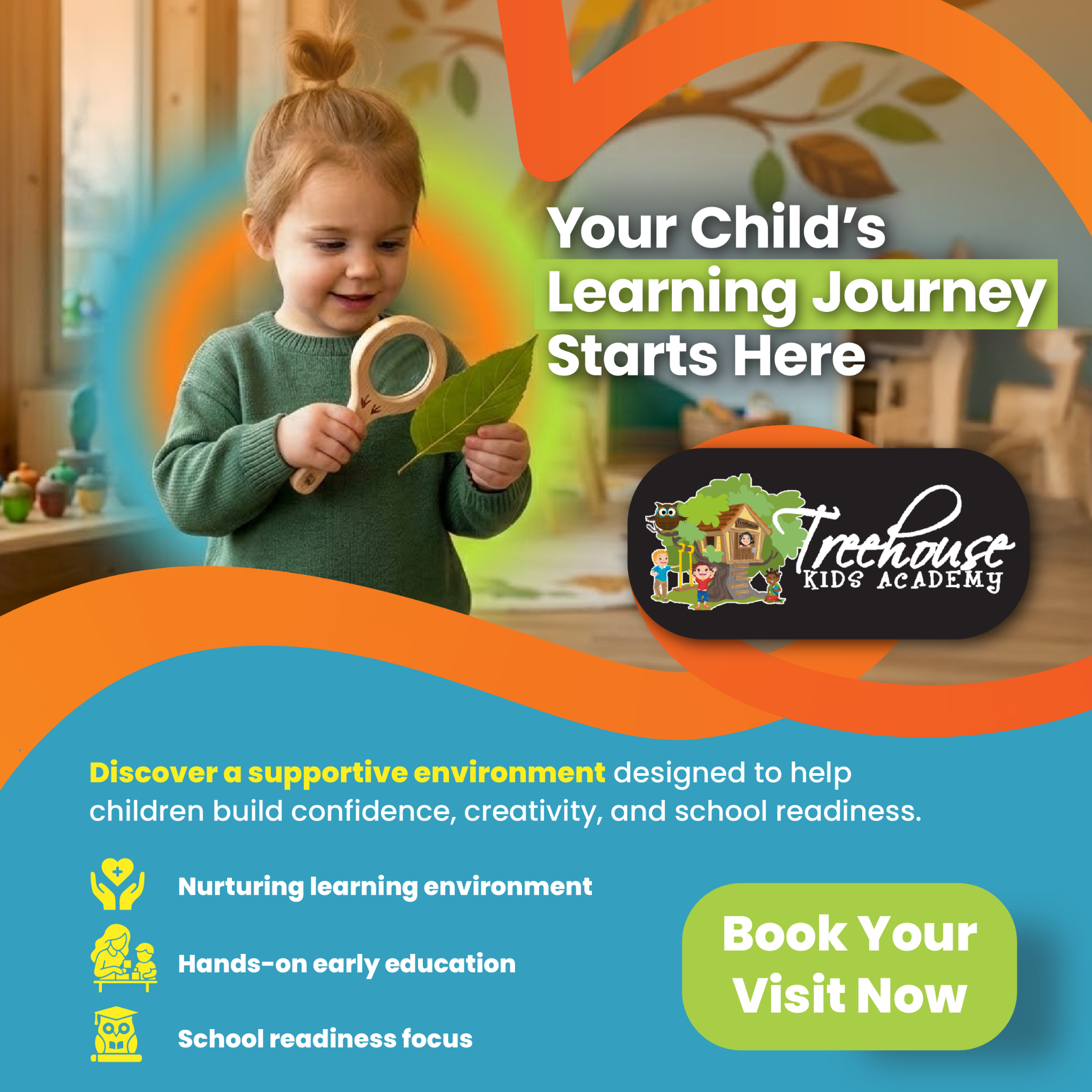 Treehouse Kids Academy Facebook ad