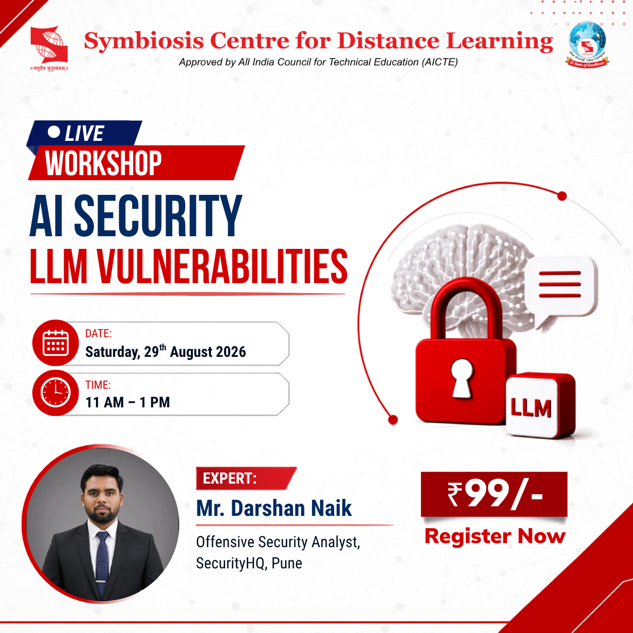 Symbiosis Centre for Distance Learning Facebook ad