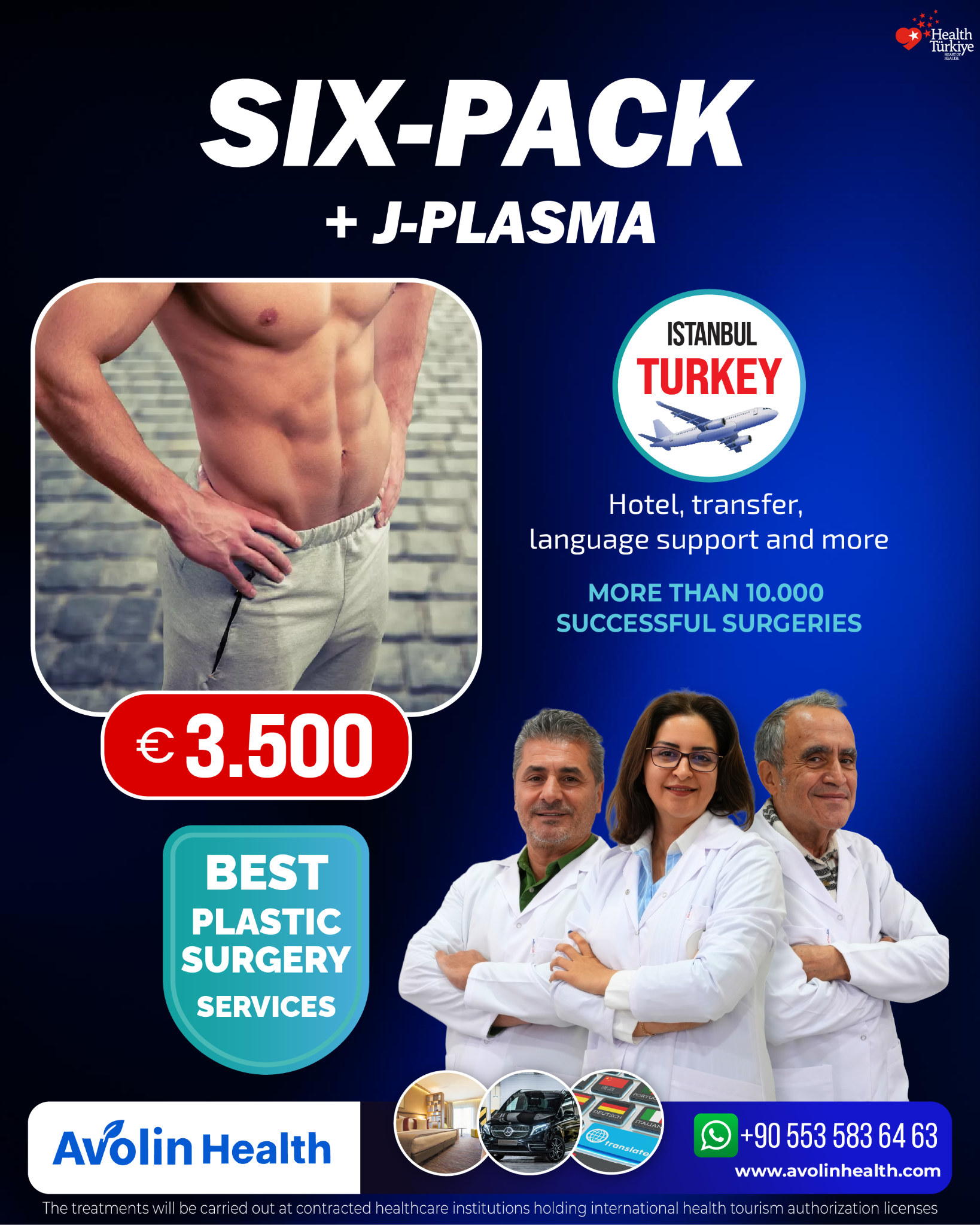 Avolin Health Turkey Facebook ad: Best Turkey/ Aesthetic surgery in İstanbul - Health Care…