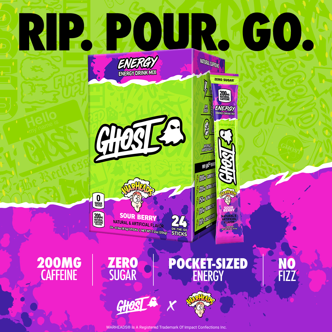 GHOST Facebook ad