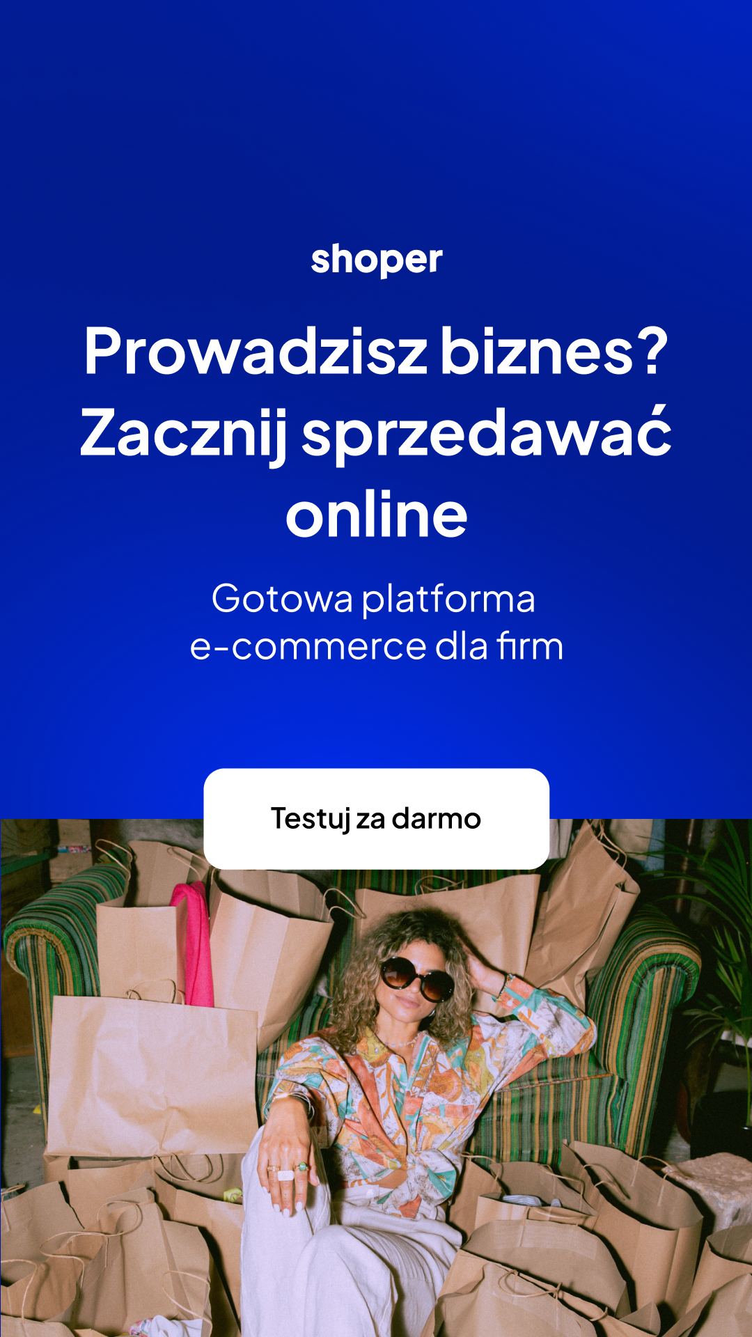 Shoper Facebook ad