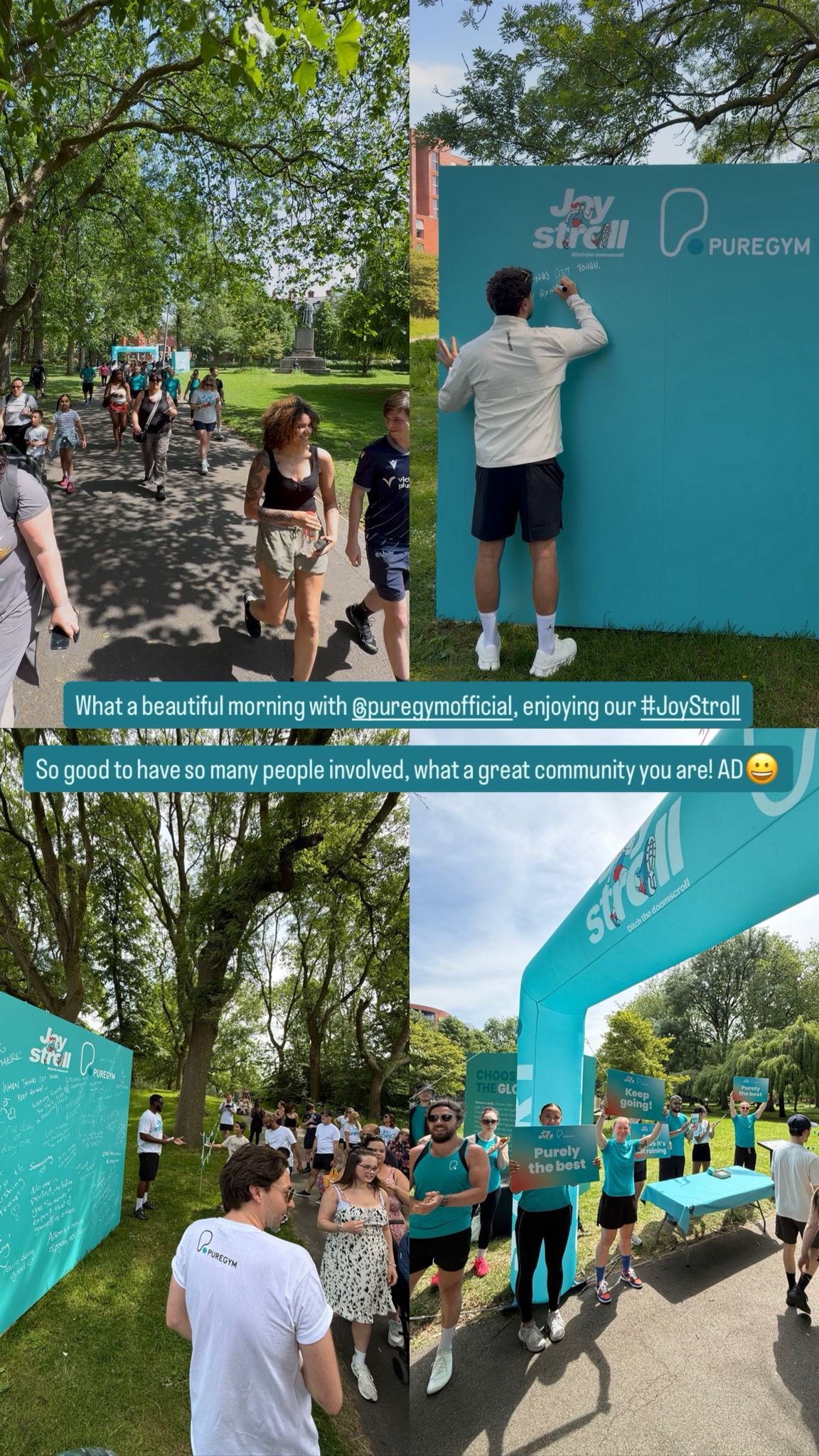 PureGym Facebook ad