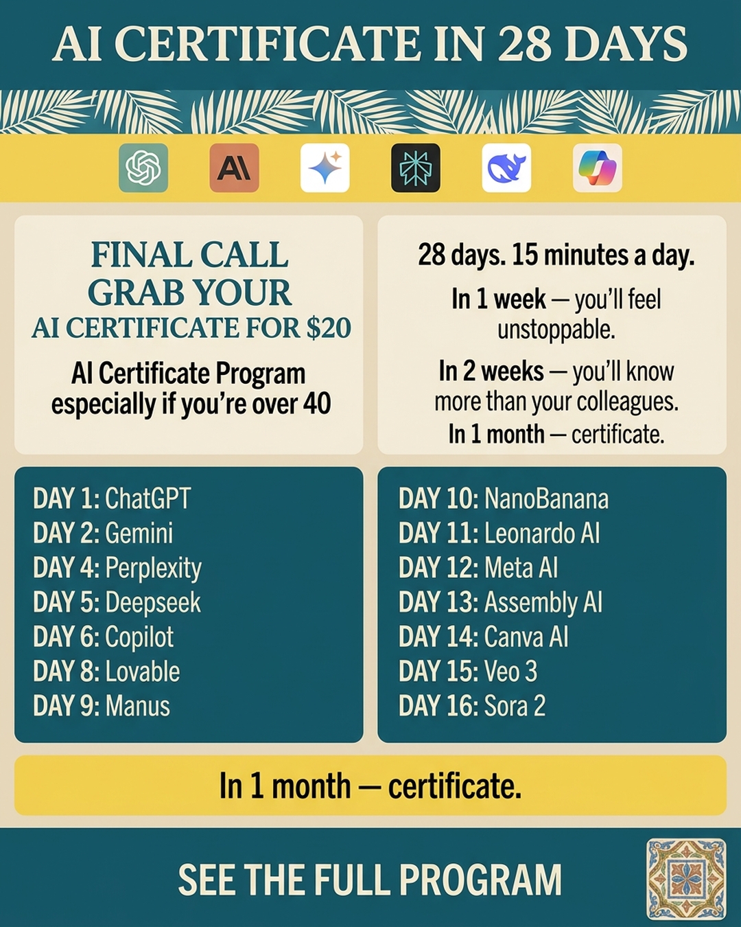AI Simplified Facebook ad