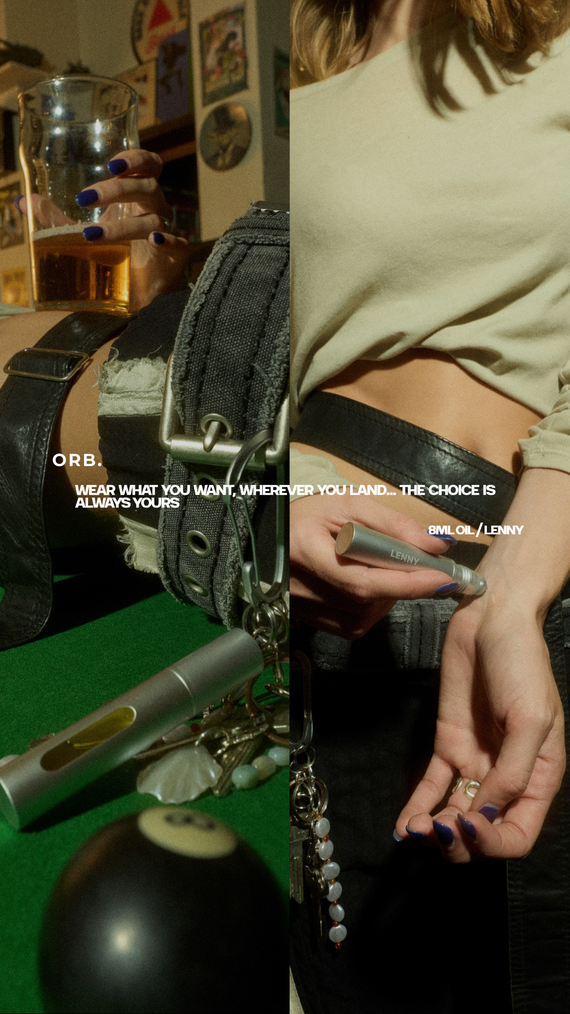 Orb Oils Facebook ad