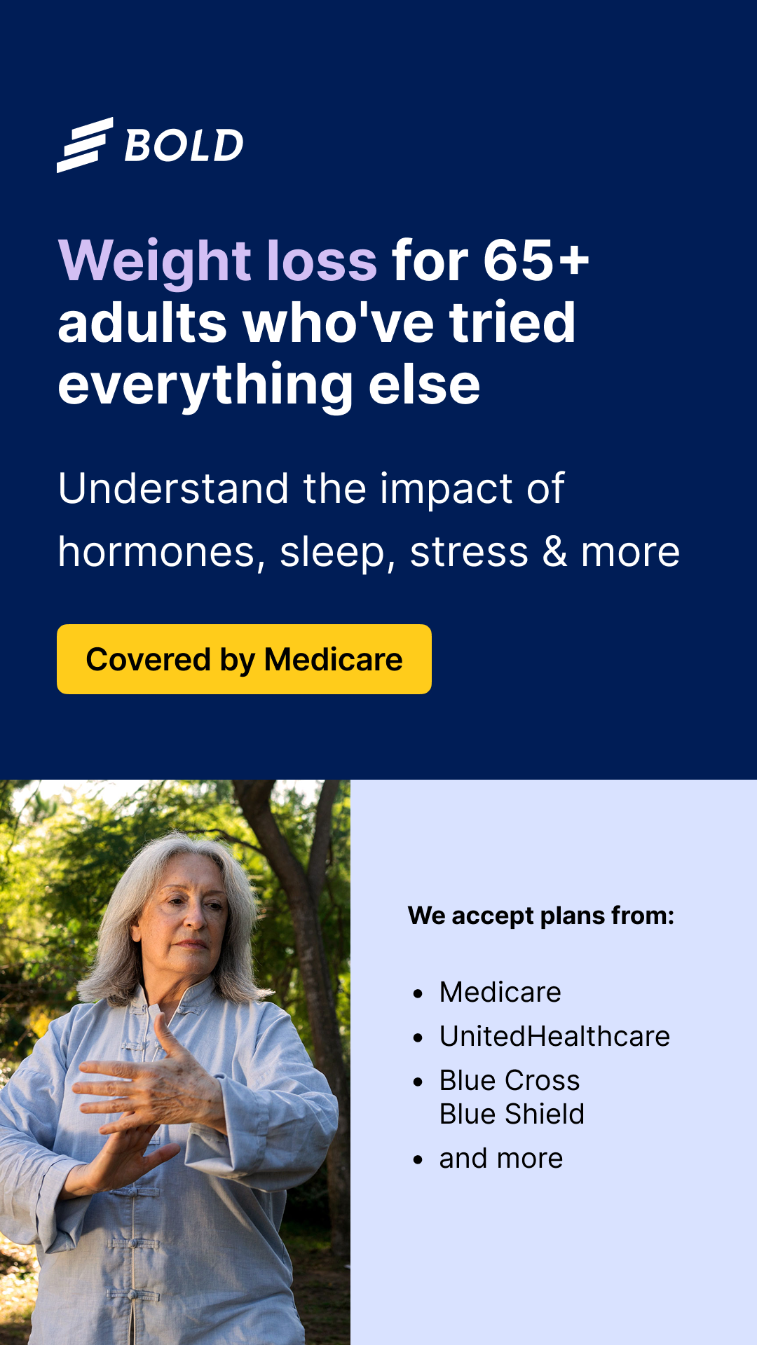 Age Bold Facebook ad from Aug 3, 2026
