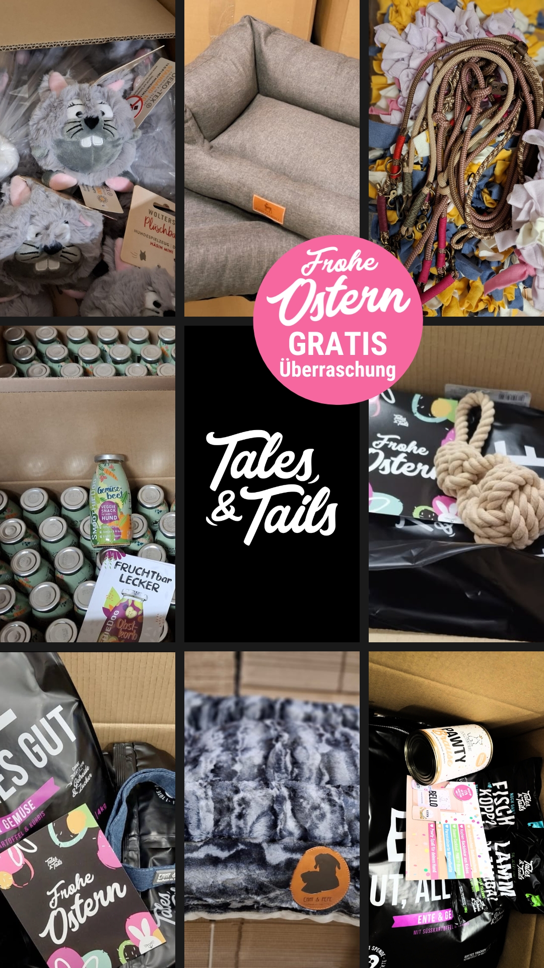 Tales & Tails Facebook ad from Mar 23, 2026