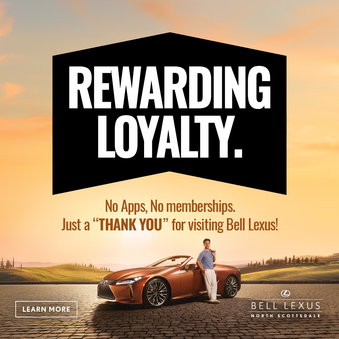 Bell Lexus North Scottsdale Facebook ad: Service Worth Rewarding at Bell Lexus!