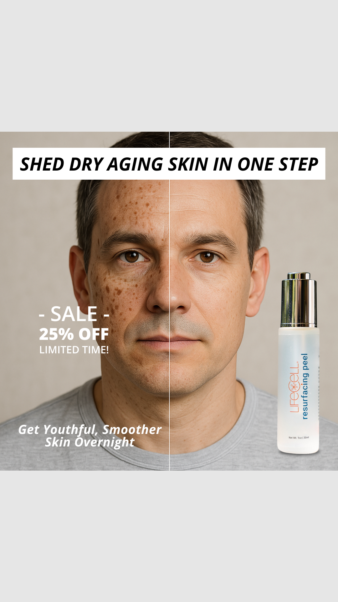 LifeCell Skin Facebook ad