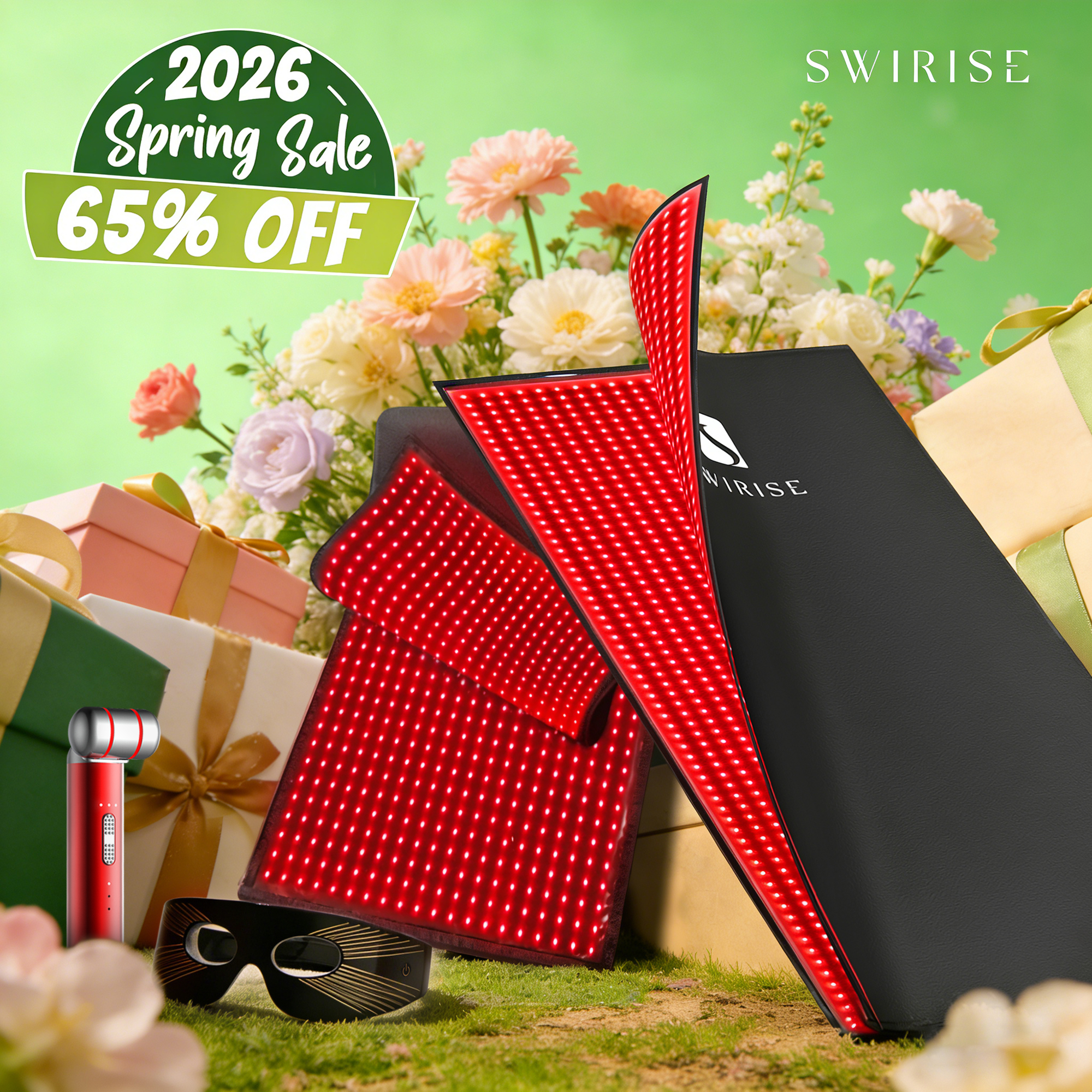 Swirise Global Facebook ad: Health is the Greatest Wealth. Invest in Yours This Spring.